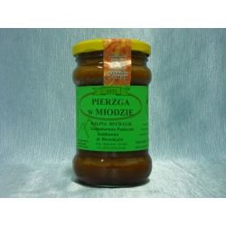 Pierzga w miodzie 370g